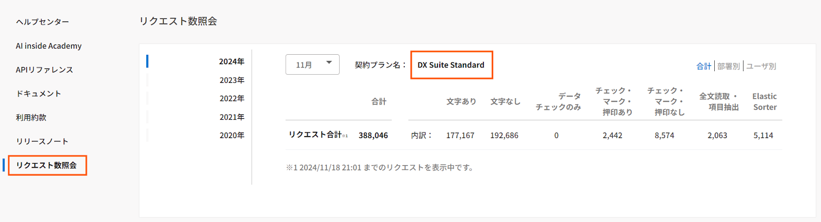 管理者向けの設定 - ご請求金額の計算方法 – DX Suite Help Center